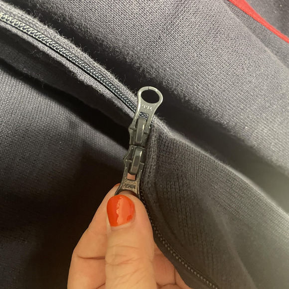 Vintage Y2K Nautica Competition Jacket Men‎ 2XL Full Zip Track Colorblock Knit - Picture 13 of 14